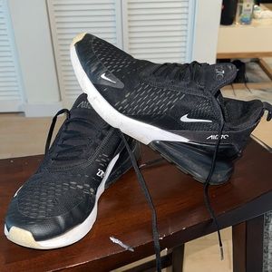 The best sneakers I ever had, well worn, needs repair, NIKE, AIR270, size 7Y(kid